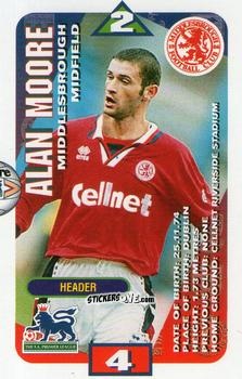 Sticker Alan Moore - Squads Premier League 1996-1997. Pro Edition n. 86 - Subbuteo