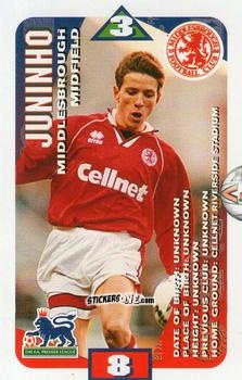 Sticker Juninho - Squads Premier League 1996-1997. Pro Edition n. 90 - Subbuteo