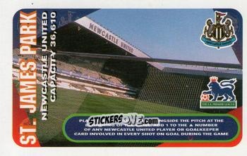 Sticker St. James Park - Squads Premier League 1996-1997. Pro Edition n. 92 - Subbuteo