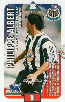 Sticker Philippe Albert - Squads Premier League 1996-1997. Pro Edition n. 99 - Subbuteo