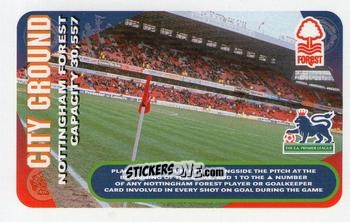 Figurina City Ground - Squads Premier League 1996-1997. Pro Edition n. 101 - Subbuteo