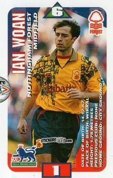 Cromo Ian Woan - Squads Premier League 1996-1997. Pro Edition n. 106 - Subbuteo