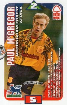 Cromo Paul McGregor - Squads Premier League 1996-1997. Pro Edition n. 107 - Subbuteo