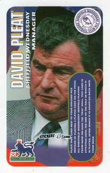 Sticker David Pleat - Squads Premier League 1996-1997. Pro Edition n. 110 - Subbuteo