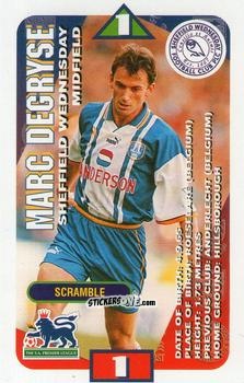 Sticker Marc Degryse - Squads Premier League 1996-1997. Pro Edition n. 112 - Subbuteo