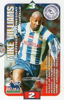 Figurina Mike Williams - Squads Premier League 1996-1997. Pro Edition n. 114 - Subbuteo