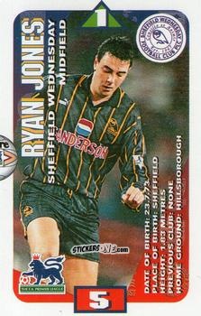 Sticker Ryan Jones - Squads Premier League 1996-1997. Pro Edition n. 115 - Subbuteo
