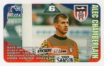 Figurina Alec Chamberlain - Squads Premier League 1996-1997. Pro Edition n. 126 - Subbuteo