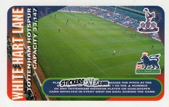 Sticker White Hart Lane - Squads Premier League 1996-1997. Pro Edition n. 130 - Subbuteo