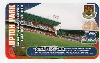 Sticker Upton Park - Squads Premier League 1996-1997. Pro Edition n. 137 - Subbuteo