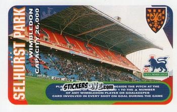 Sticker Selhurst Park - Squads Premier League 1996-1997. Pro Edition n. 144 - Subbuteo