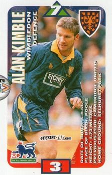 Sticker Alan Kimble - Squads Premier League 1996-1997. Pro Edition n. 146 - Subbuteo