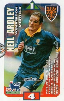 Cromo Neal Ardley - Squads Premier League 1996-1997. Pro Edition n. 150 - Subbuteo
