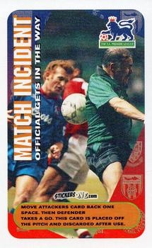 Cromo Official gets in the way - Squads Premier League 1996-1997. Pro Edition n. M3 - Subbuteo