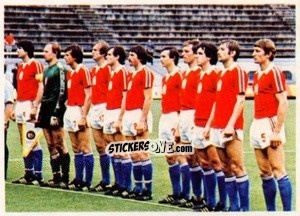 Sticker CSSR - Fussball 1980-1981 n. 6 - Bergmann