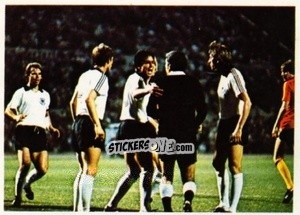 Sticker Schiedsrichter Rainea / Müller - Fussball 1980-1981 n. 24 - Bergmann