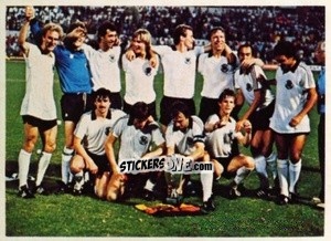Sticker Die Sieger von Rom - Fussball 1980-1981 n. 27 - Bergmann