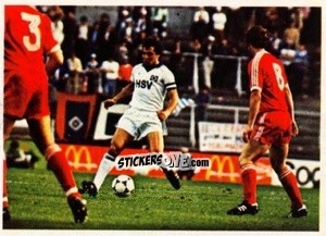Cromo Magath / Gray / Bewyer - Fussball 1980-1981 n. 38 - Bergmann