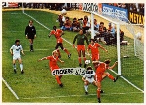 Sticker Milewski / Burns / Anderson / Shilton / Keegan / Gray / Bewyer - Fussball 1980-1981 n. 40 - Bergmann