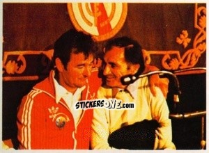 Sticker Trainer Clough und Zebec - Fussball 1980-1981 n. 41 - Bergmann