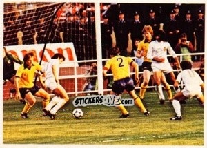 Sticker Jennings / Nelson / O'Leary / Kempes / Flores - Fussball 1980-1981 n. 43 - Bergmann