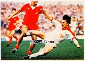 Sticker Klaus Allofs / Zimmermann / Strack - Fussball 1980-1981 n. 66 - Bergmann