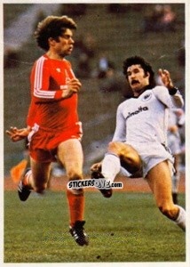 Sticker Horsmann / Muller - Fussball 1980-1981 n. 74 - Bergmann