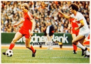 Sticker Bernd Durnberger / Ohlicher - Fussball 1980-1981 n. 83 - Bergmann