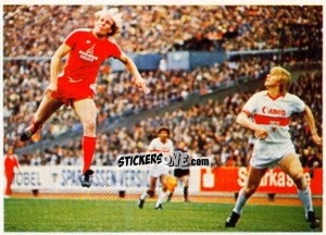 Sticker Hoeness / Förster - Fussball 1980-1981 n. 84 - Bergmann