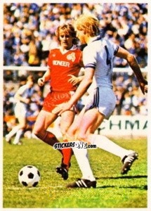 Sticker Rolf Russman / Herbert Neumann - Fussball 1980-1981 n. 89 - Bergmann