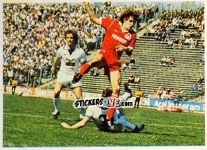 Sticker Pierre Littbarski / Thiele / Opitz - Fussball 1980-1981 n. 94 - Bergmann