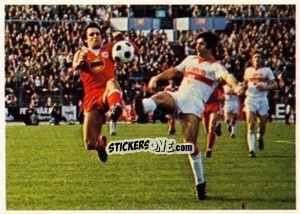 Sticker Wolfgnag Seel / Dragan Holcer - Fussball 1980-1981 n. 101 - Bergmann