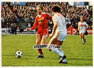 Sticker Gerd Zewe - Fussball 1980-1981 n. 102 - Bergmann