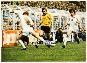 Sticker Peter Geyer / Peter Hidien / Memering - Fussball 1980-1981 n. 105 - Bergmann