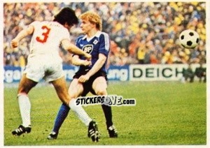 Sticker Hieronymus / Elmer - Fussball 1980-1981 n. 109 - Bergmann