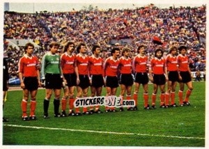 Sticker Mannschaft - Fussball 1980-1981 n. 117 - Bergmann
