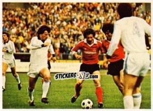 Sticker Herbert Heidenreich - Fussball 1980-1981 n. 123 - Bergmann