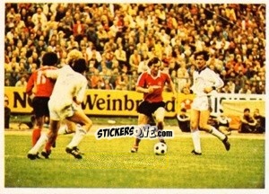 Figurina Peter Stocker / Herbert Heidenreich - Fussball 1980-1981 n. 126 - Bergmann