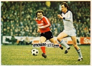 Sticker Helmut Schroder / Scholz - Fussball 1980-1981 n. 133 - Bergmann