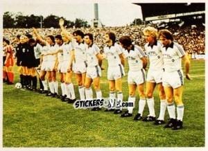 Sticker Mannschaft - Fussball 1980-1981 n. 140 - Bergmann