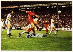 Sticker Raimund Krauth / Emanuel Gunther / Gerhard Bold - Fussball 1980-1981 n. 143 - Bergmann