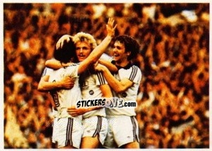 Sticker Gunther Wiesner / Gross - Fussball 1980-1981 n. 145 - Bergmann
