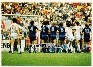 Sticker Rangelei im Aufstlegsspiel