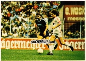 Sticker Rainer Ulrich / Frank Mill - Fussball 1980-1981 n. 149 - Bergmann