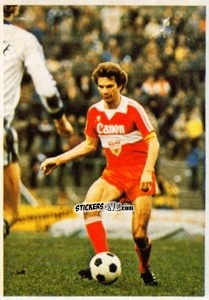 Sticker Hermann Ohlicher - Fussball 1980-1981 n. 154 - Bergmann