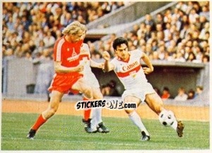 Sticker Muller / Weiner - Fussball 1980-1981 n. 158 - Bergmann