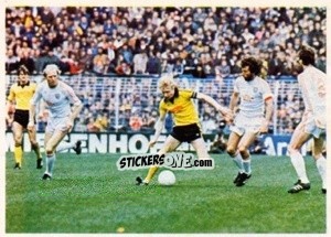 Sticker Burgsmuller - Fussball 1980-1981 n. 174 - Bergmann