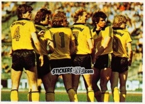 Sticker Dormann / Votava / Holz / Wagner / Koch / Burgsmuller - Fussball 1980-1981 n. 175 - Bergmann