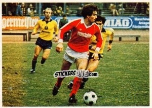 Sticker Votava / Handschuh / Trimhold - Fussball 1980-1981 n. 179 - Bergmann