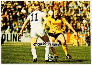Sticker Huber / Elgert - Fussball 1980-1981 n. 182 - Bergmann
